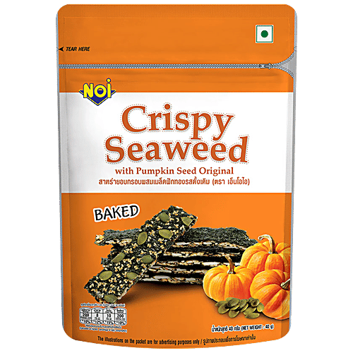 Tong Garden Original Noi Crispy Seaweed with Pumpkin Seed Baked, 40 g Pouch 