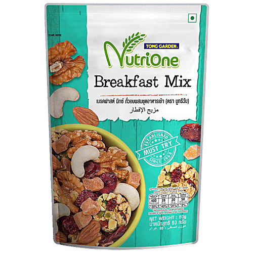 Tong Garden NutriOne Breakfast Mix, 80 g Pouch Zero Trans Fat