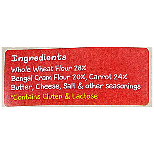 LiL'Goodness Carrot Crackers, 100 g  