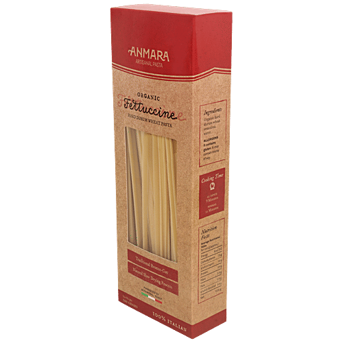 Buy Anmara Organic Fettuccine Pasta Online at Best Price of Rs 495 bigbasket