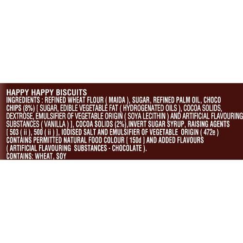 Parle Happy Happy Choco-Chip Cookies, 396 g  