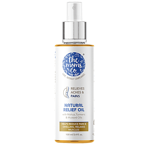 Buy The Moms Co Natural Relief Oil For Postpartum Pain In Back & Muscle