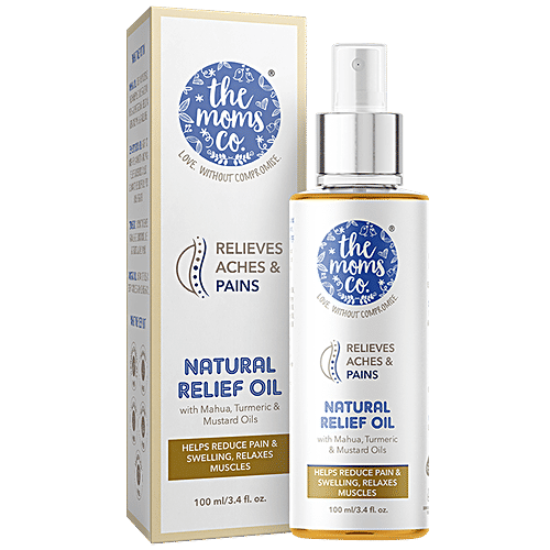 Buy The Moms Co Natural Relief Oil For Postpartum Pain In Back & Muscle