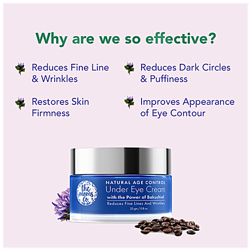 The Moms Co Natural Age Control Under Eye Cream, 25 g  