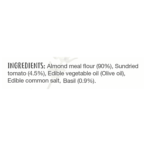 She made Sundried Tomato & Basil Crackers, 56.6 g Pouch 