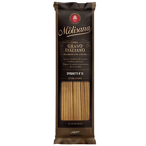 La Molisana Spaghetti Integrali N°15 W.W., 500 g Pouch 