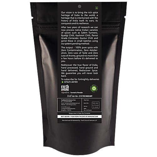 Buy Fresh Ground Salem Turmeric Powder Online at Best Price of Rs 92