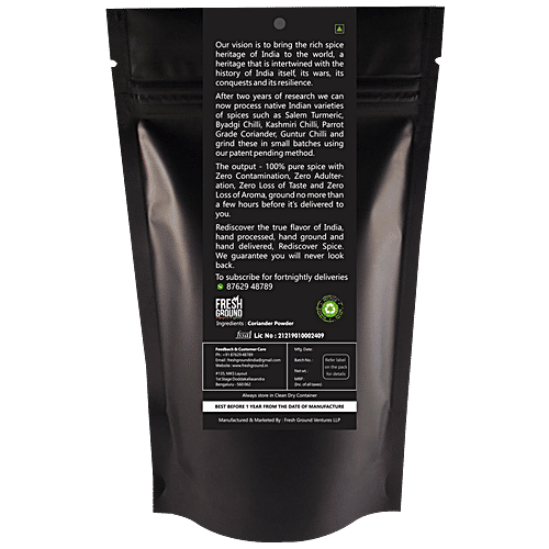 Buy Fresh Ground Coriander Powder, Parrot Grade Online at Best Price of