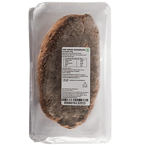 The Baker's Dozen The Indian Sourdough, 360 g  No Preservatives, No Maida