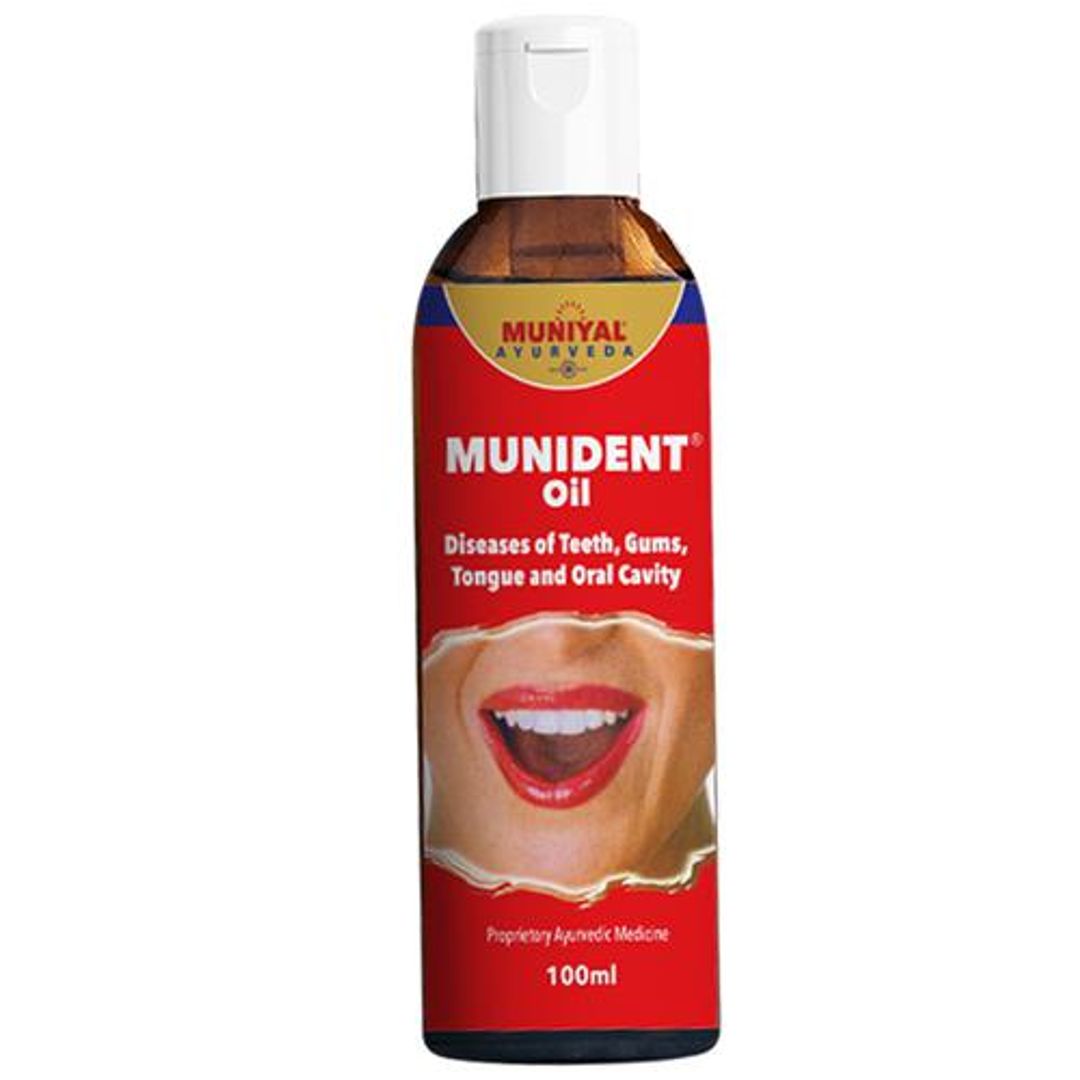 Muniyal Ayurveda Munident Oil, 100 ml 