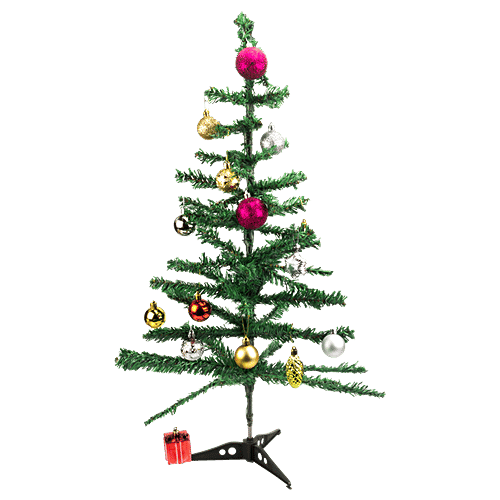 Hankley Christmas/Xmas Tree - For Decoration, 2 Feet, 1 pc  Festive Decor
 Attractive Design
