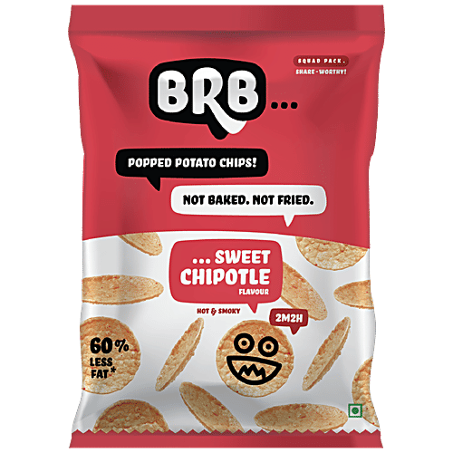 Buy BRB Popped Chips Sweet Chipotle Flavour Online at Best Price of Rs