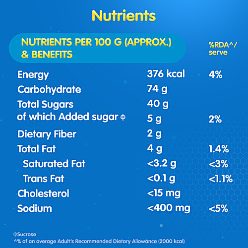 Junior Horlicks Nutrition Drink Mix 2 to 6 Years, 400 g Pouch Support Physical Growth Development