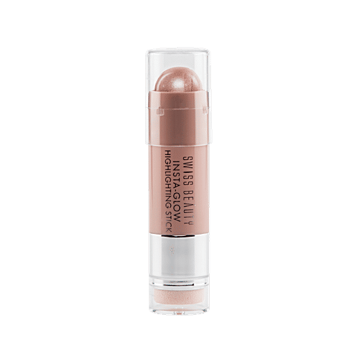 Swiss Beauty Insta Glow Highlighting Stick - Face Makeup, 6 g (Shade-03) 
