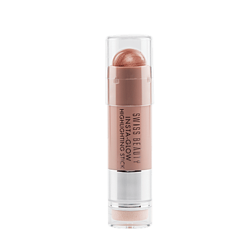 Swiss Beauty Insta Glow Highlighting Stick - Face Makeup, 6 g (Shade-06) 