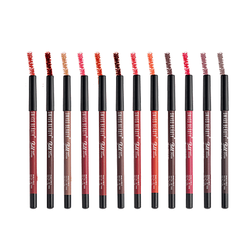 Swiss Beauty Bold Matt Lipliner 12 Colour - Multicolour, 1.6 g 1.6g* 12N 