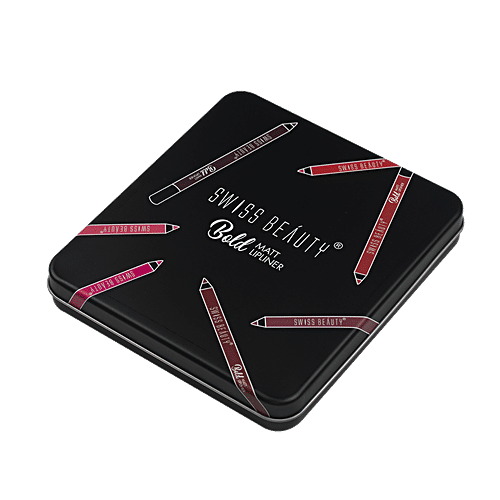 Swiss Beauty Bold Matt Lipliner 12 Colour - Multicolour, 1.6 g 1.6g* 12N 