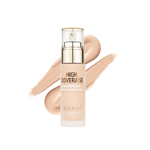 Buy Swiss Beauty High Coverage Waterproof Foundation Online at Best