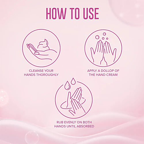 Charmis Deep Radiance Vitamin C & Hyaluronic Acid Hand Cream, 50 g  Hydration, Protection From 99.9% Bacteria