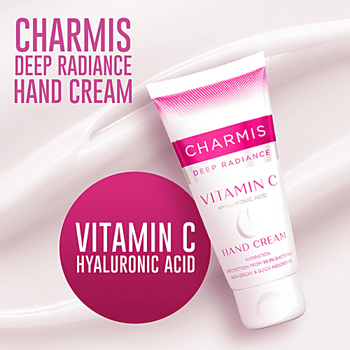 Buy Charmis Deep Radiance Hand Cream With Vitamin C, Hyaluronic Acid