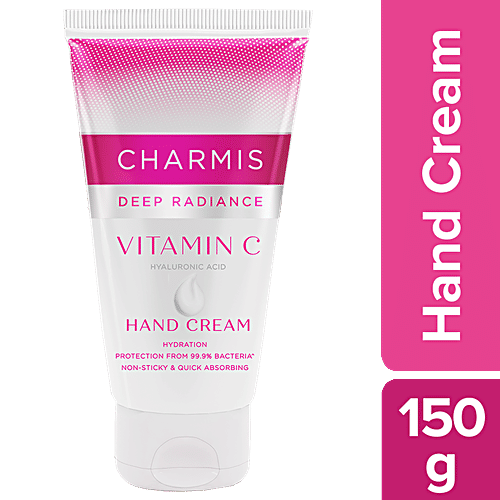 Charmis Deep Radiance Hand Cream With Vitamin C, 150 g  