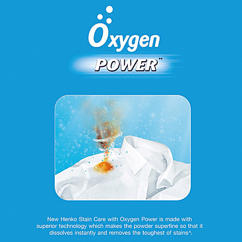 Henko Matic Lintelligent Detergent Powder - Front Load, 2 kg Pouch Nano Fibre Lock Technology