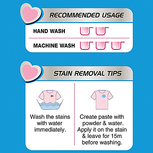 Henko Matic Lintelligent Detergent Powder - Front Load, 2 kg Pouch Nano Fibre Lock Technology