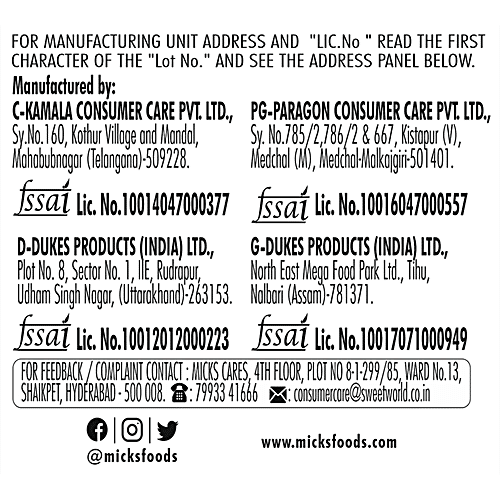 Buy Micks Choco Overload Cookies Online at Best Price of Rs 45 bigbasket