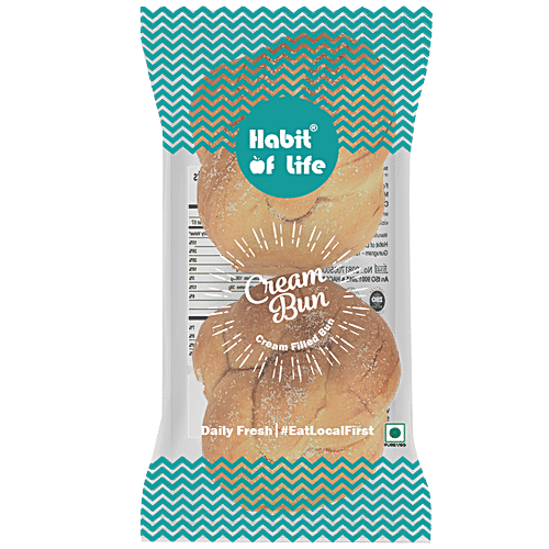 Habit of Life Cream Bun, 180 g  Daily Fresh