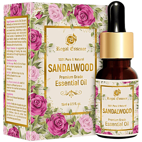 Regal Essence Sandalwood Essential Oil, 15 ml  