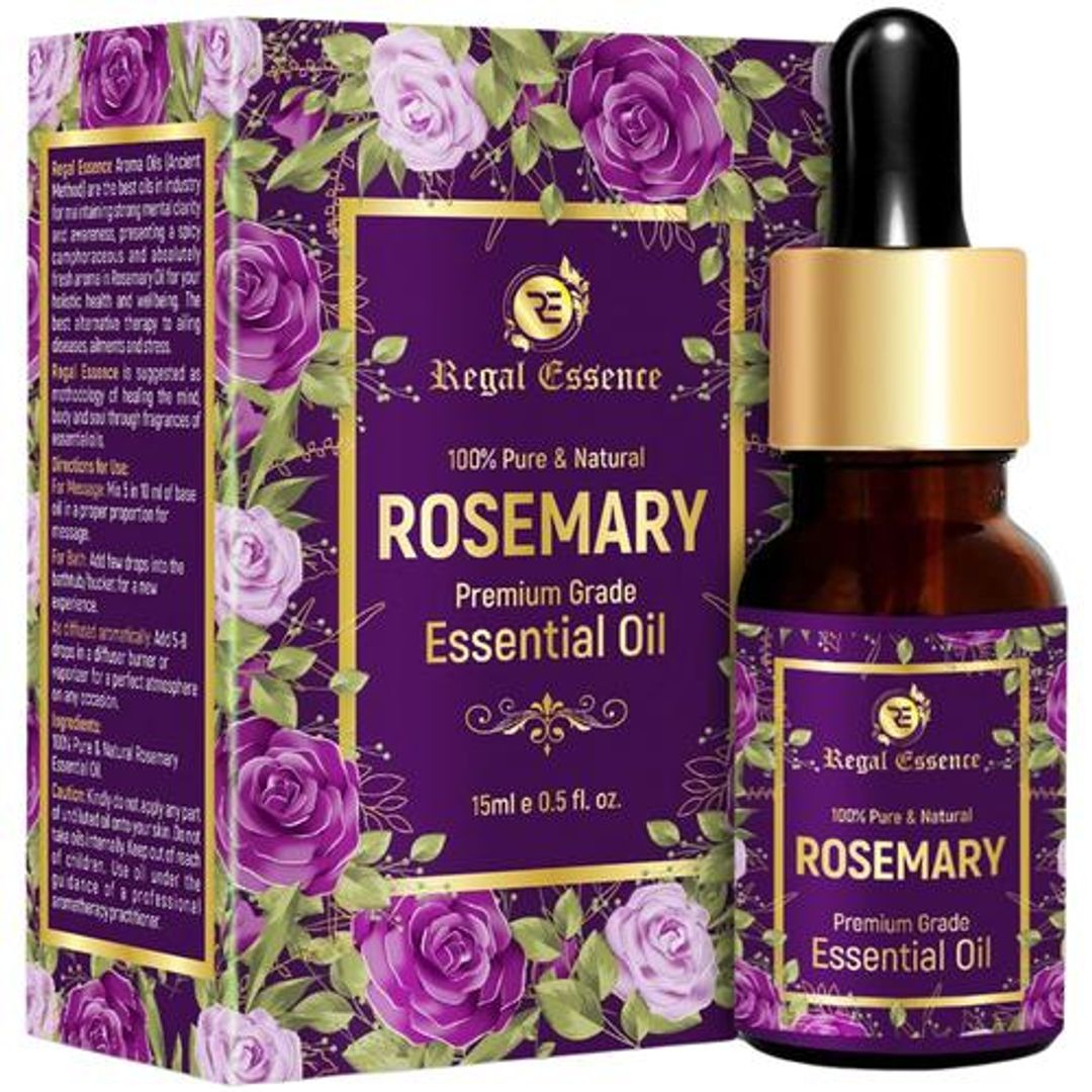 Regal Essence Rosemary Essential Oil, 15 ml 