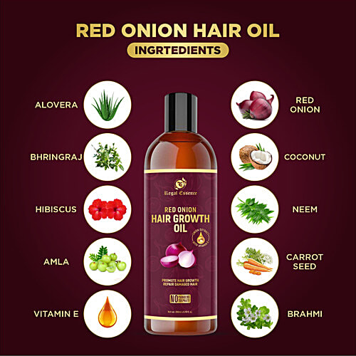 Regal Essence Red Onion Hair Oil, 200 ml