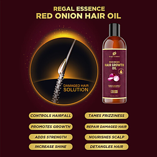 Regal Essence Red Onion Hair Oil, 200 ml