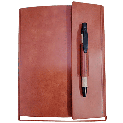 Buy Prozo Plus Corporate Planner Diary With PU Thermal Cover Interlock