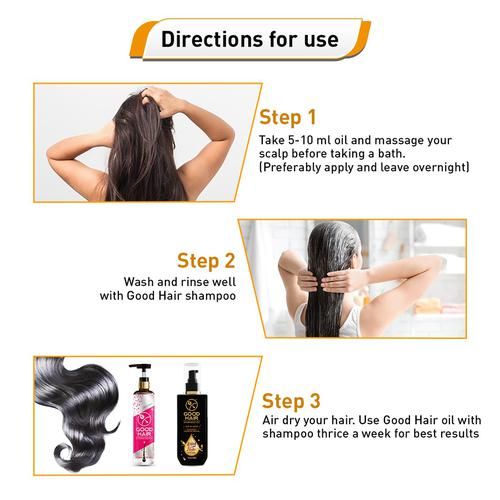 Buy Good Hair Ayurvedic Oil - Treats Dandruff & Boost Hair Growth, 28 Herbs  & 7 Essential Oils, No Parabens & Sulphate Online at Best Price of Rs 299 -  bigbasket