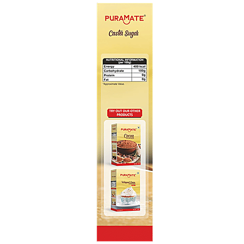 Puramate Caster Sugar, 100 g  