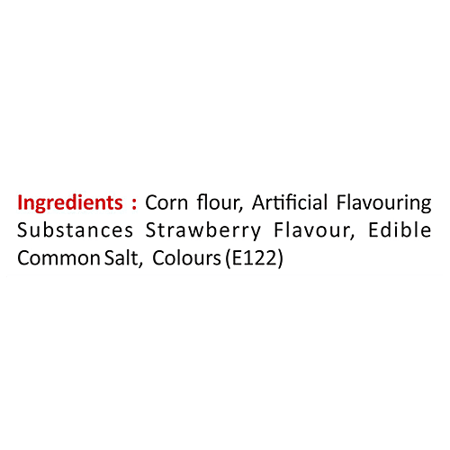 Puramate Custard Powder - Strawberry, 100 g  