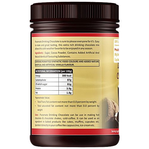 Puramate Drinking Chocolate, 50 g  