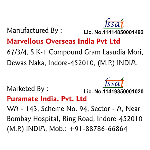 Puramate Icecream Mix - Mango, 100 g  