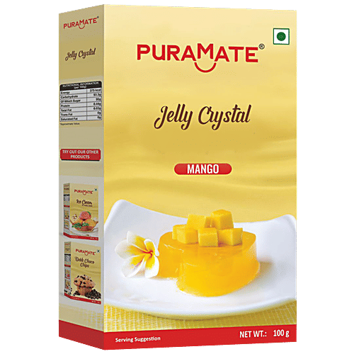 Puramate Jelly Crystal - Mango, 100 g  