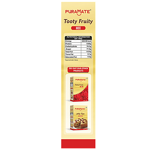 Puramate Tooty Fruity Mix, 100 g  Delectable Garnish
