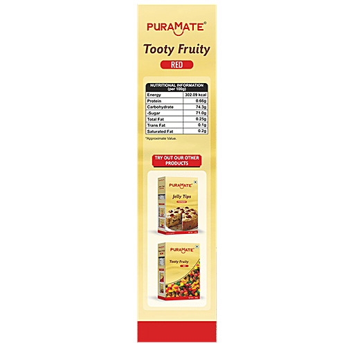 Puramate Tooty Fruity Red, 100 g  