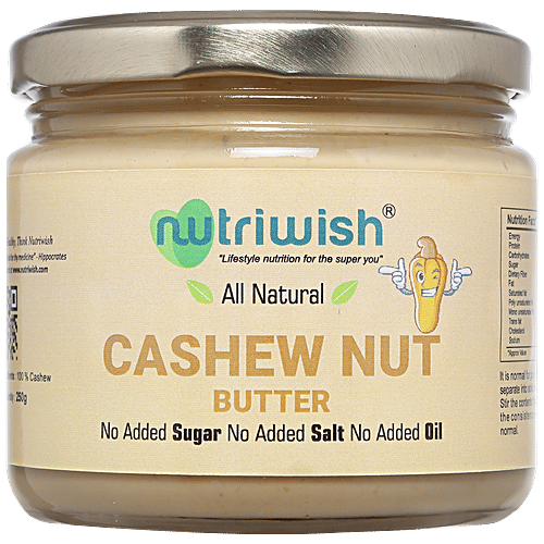 NUTRIWISH Cashewnut Butter, 250 g  