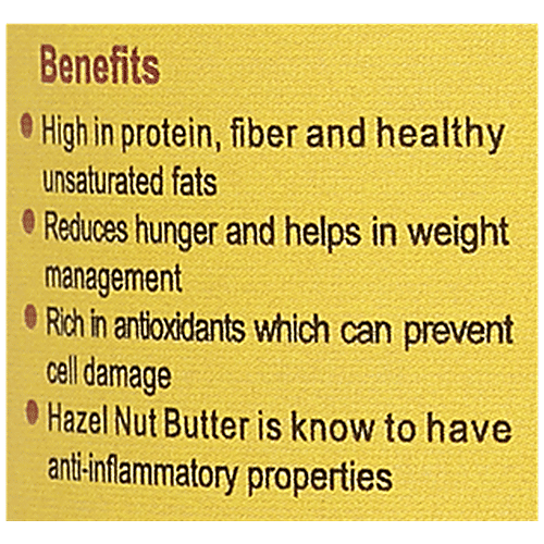 NUTRIWISH Hazelnut Butter, 250 g  