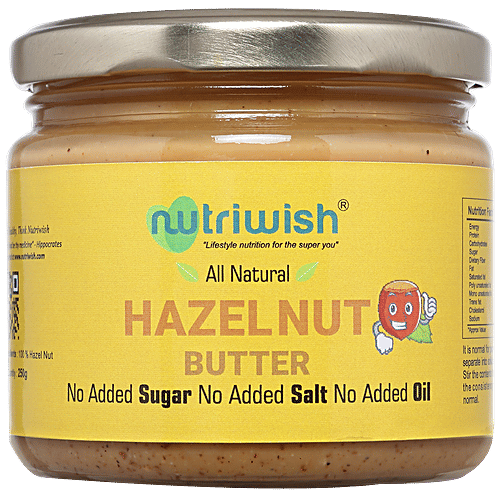 NUTRIWISH Hazelnut Butter, 250 g  