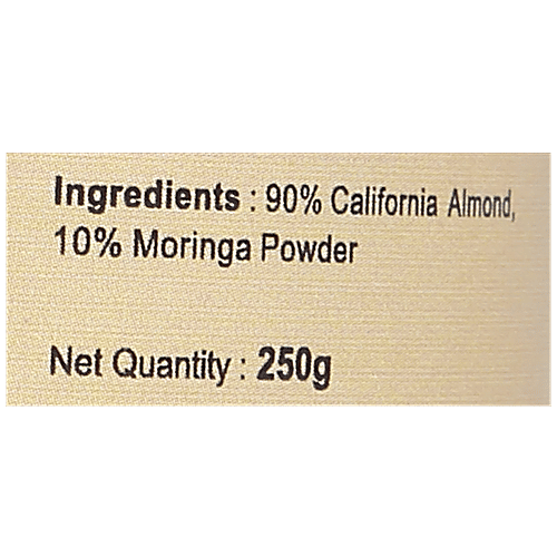 NUTRIWISH Almond Butter With Moringa, 250 g  