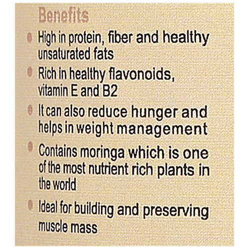 NUTRIWISH Almond Butter With Moringa, 250 g  
