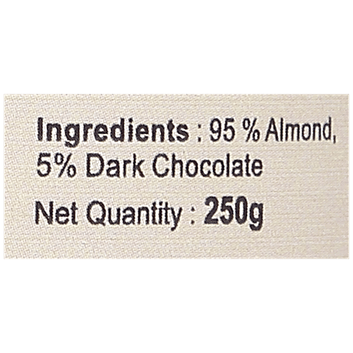 NUTRIWISH Almond Butter With Dark Chocolate, 250 g  