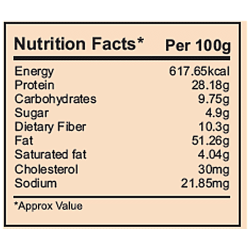 NUTRIWISH Almond Butter With Whey Protein, 250 g  