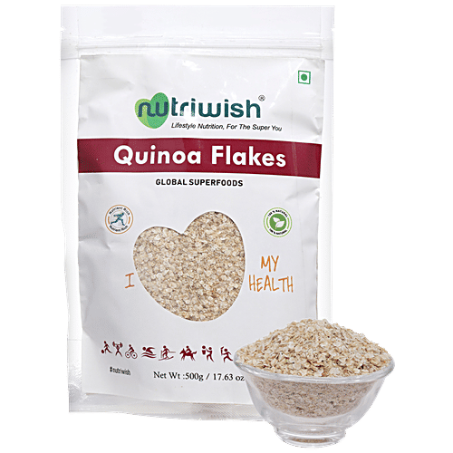 Buy Nutriwish Quinoa Flakes Online at Best Price of Rs 350 bigbasket